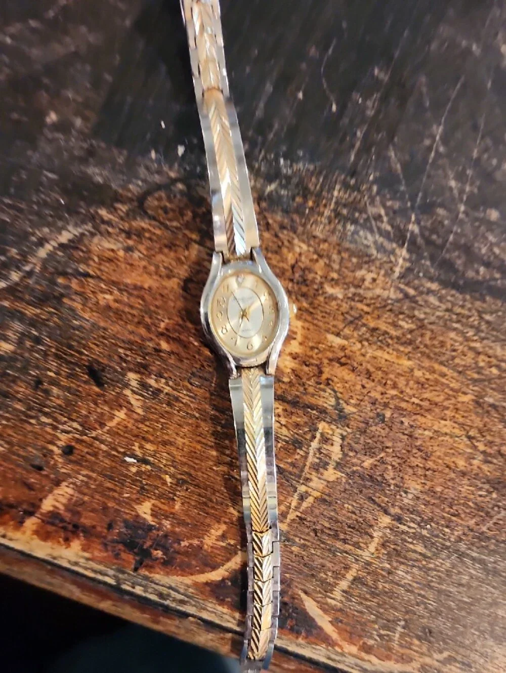 Precision Ladies Two Tone Watch